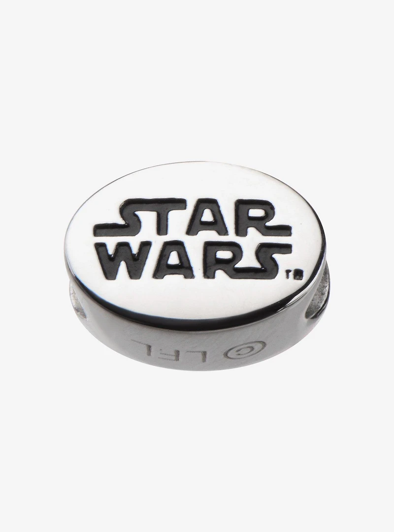 Star Wars Engraved Logo Bead Charm
