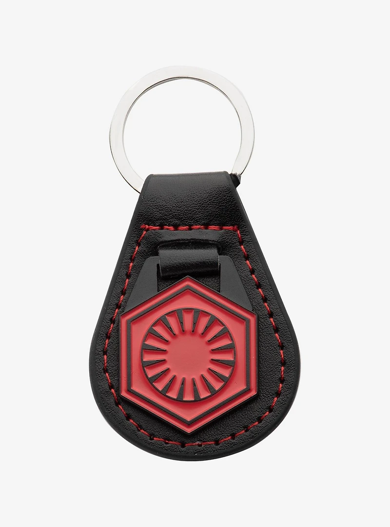 Star Wars Episode 7 First Order Leather Key Chain