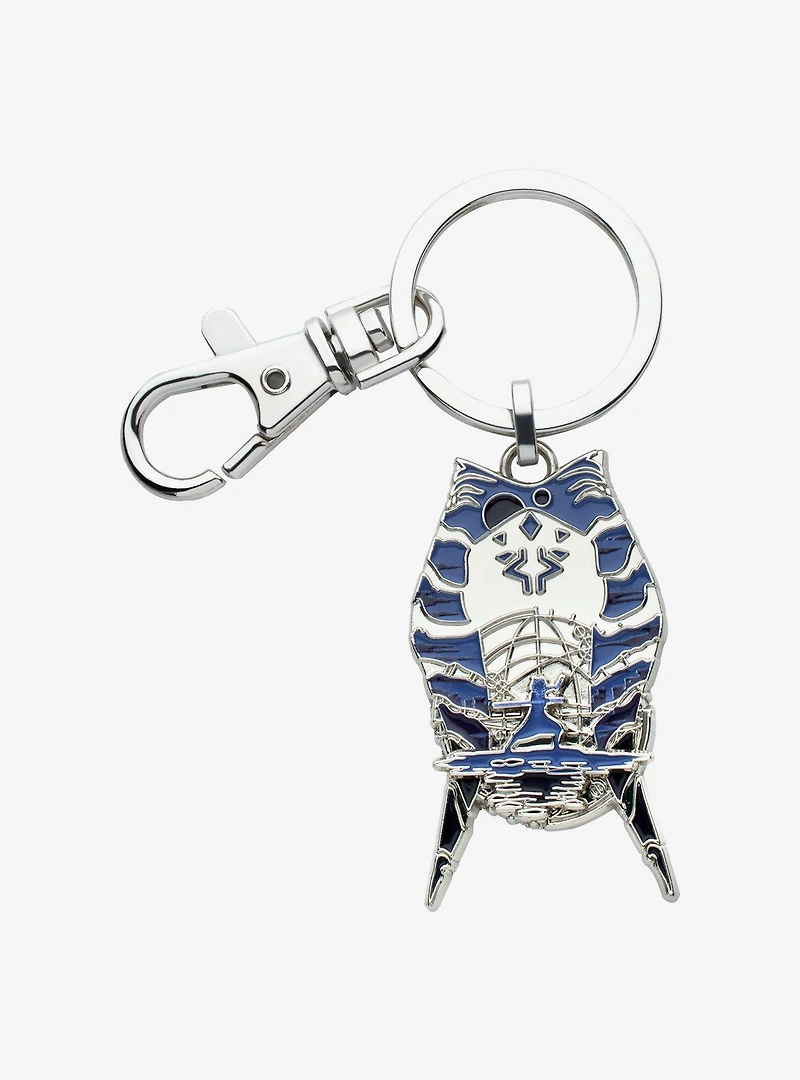 Star Wars Ahsoka Layered Keychain