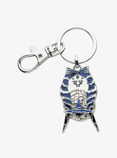 Star Wars Ahsoka Layered Keychain