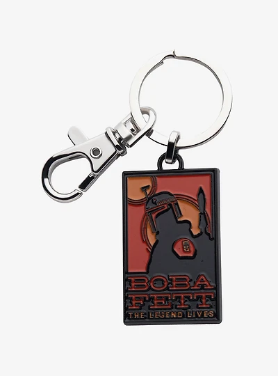 Star Wars Boba Fett The Legend Lives Keychain