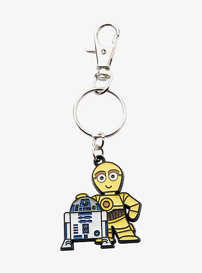 Star Wars R2-D2 and C-3PO Key Chain