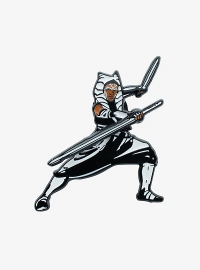 Star Wars Ahsoka Spinning Lightsaber Pin