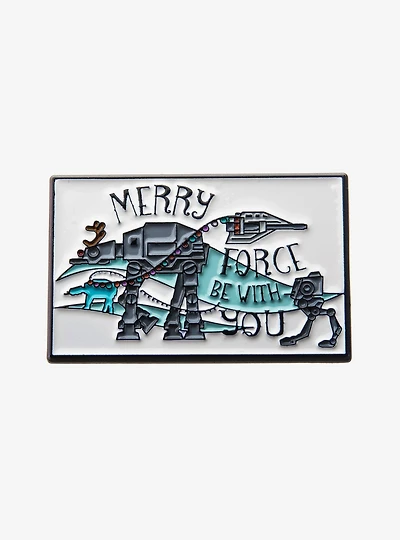 Star Wars AT-AT Christmas Lapel Pin