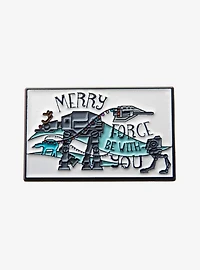 Star Wars AT-AT Christmas Lapel Pin