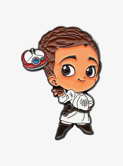 Star Wars Obi-Wan Kenobi Leia and Lola Enamel Pin