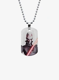 Star Wars Rebels Inquisitor Kids Dog Tag Pendant Necklace