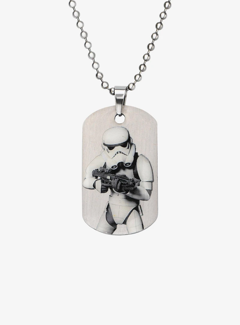 Star Wars Rebels Graphic Stormtrooper Kids Dog Tag Pendant Necklace