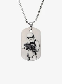 Star Wars Rebels Graphic Stormtrooper Kids Dog Tag Pendant Necklace