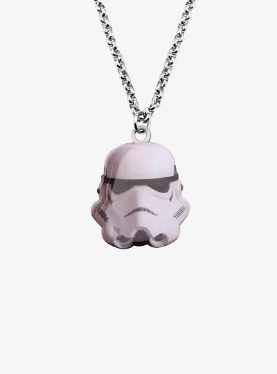 Star Wars Cut Out Stormtrooper Pendant Necklace