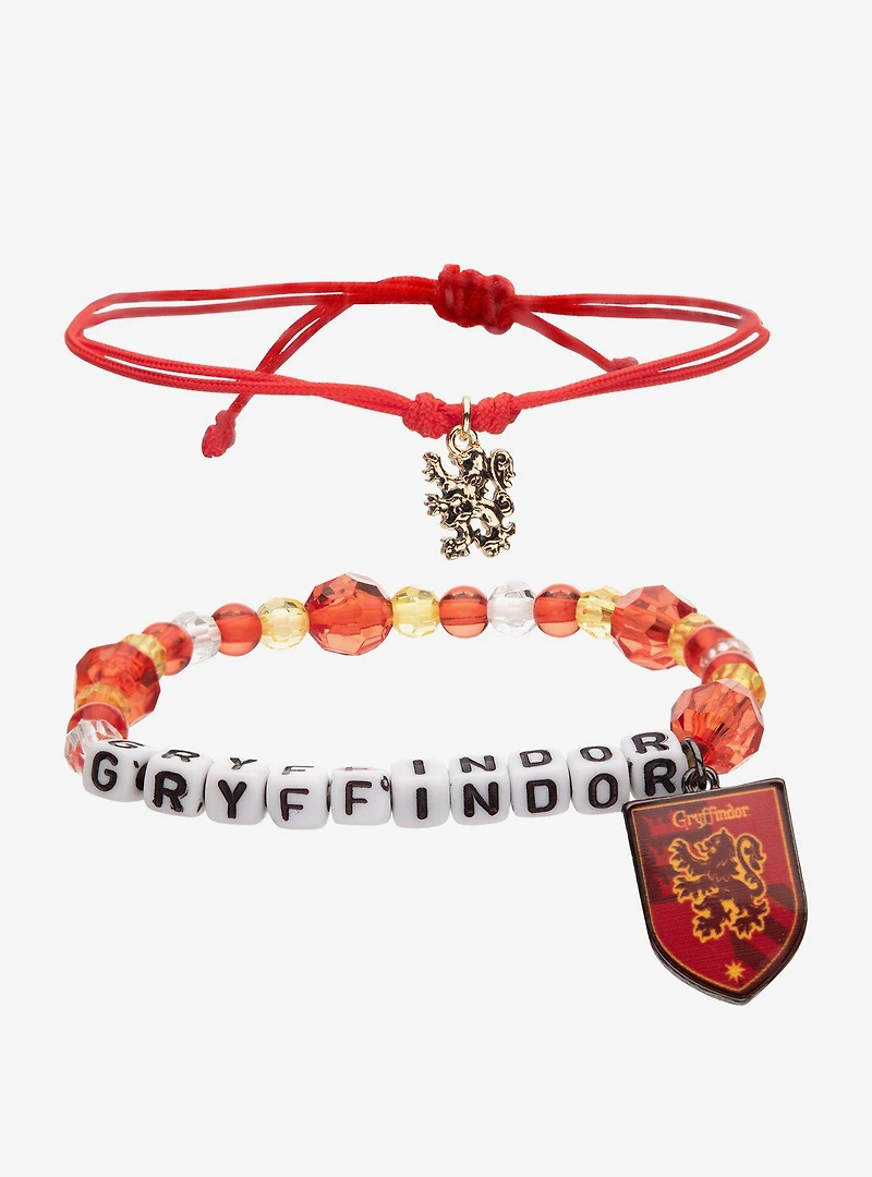 Harry Potter Gryffindor Bracelet Set