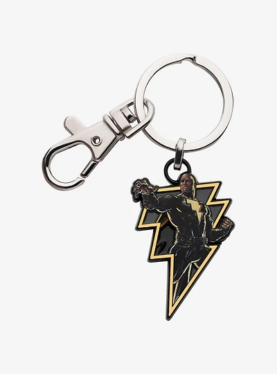 DC Comics Black Adam Lightning Keychain