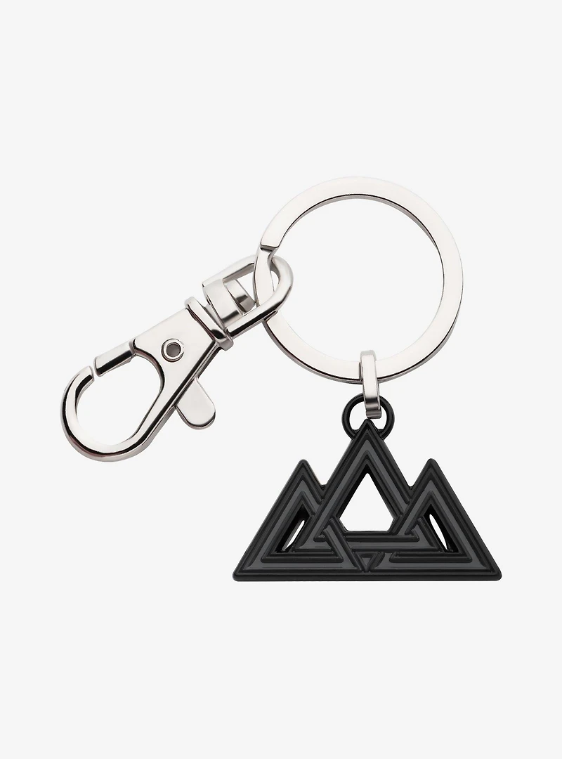 DC Comics Black Adam Triple Triangle Keychain