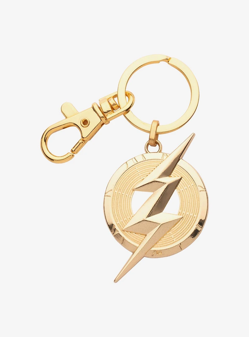 DC Comics The Flash Logo Chest Keychain