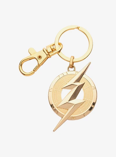 DC Comics The Flash Logo Chest Keychain