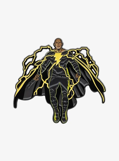 DC Comics Black Adam Lightning Pin