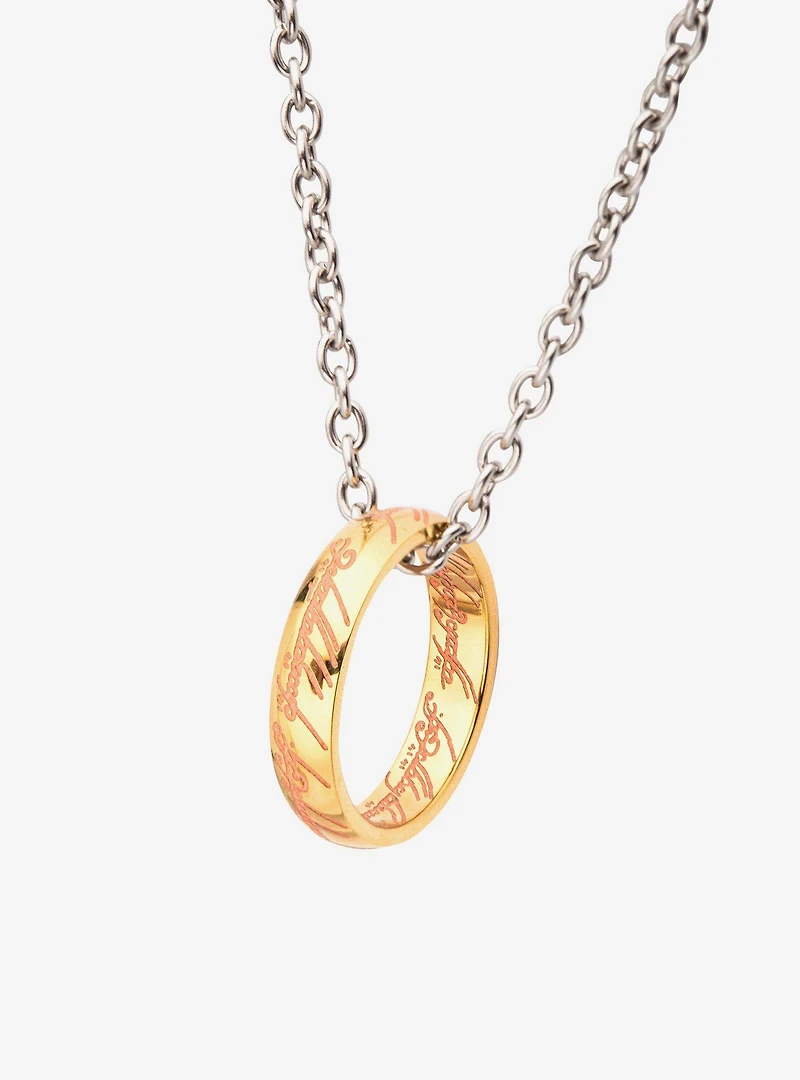 The Lord of the Rings The One Ring In A Chain