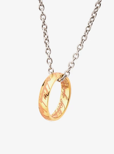 The Lord of the Rings The One Ring In A Chain
