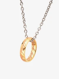 The Lord of the Rings The One Ring In A Chain