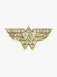 DC Comics Wonder Woman with Clear CZ Cartilage Earrings