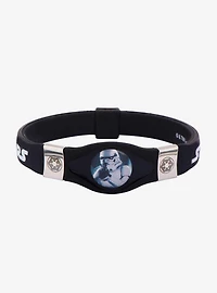 Star Wars Stormtrooper and Galactic Empire Symbol Kids Silicone Bracelet
