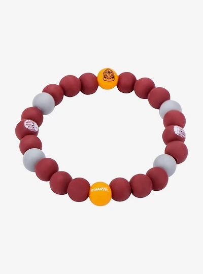 Marvel Guardians of the Galaxy Logo Silicone Beads Bracelet