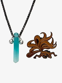 Naruto Tsunades Necklace and Pin Set