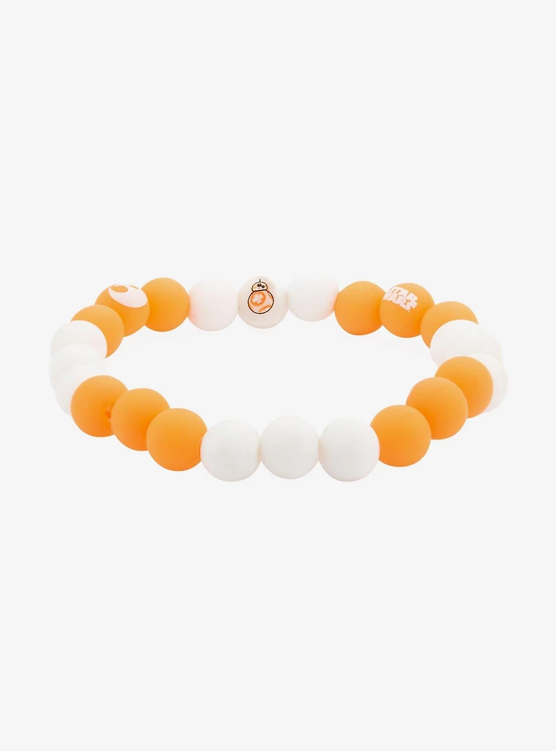 Star Wars Episode 7 BB-8 Silicone Bead Bracelet