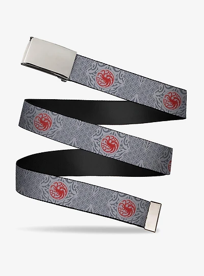House of the Dragon Rising Icon Clamp Buckle Belt