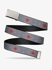 House of the Dragon Rising Icon Clamp Buckle Belt
