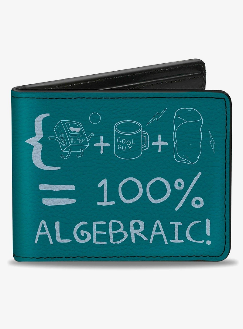 Adventure Time 100% Algebraic Formula Bifold Wallet