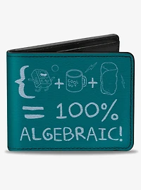 Adventure Time 100% Algebraic Formula Bifold Wallet