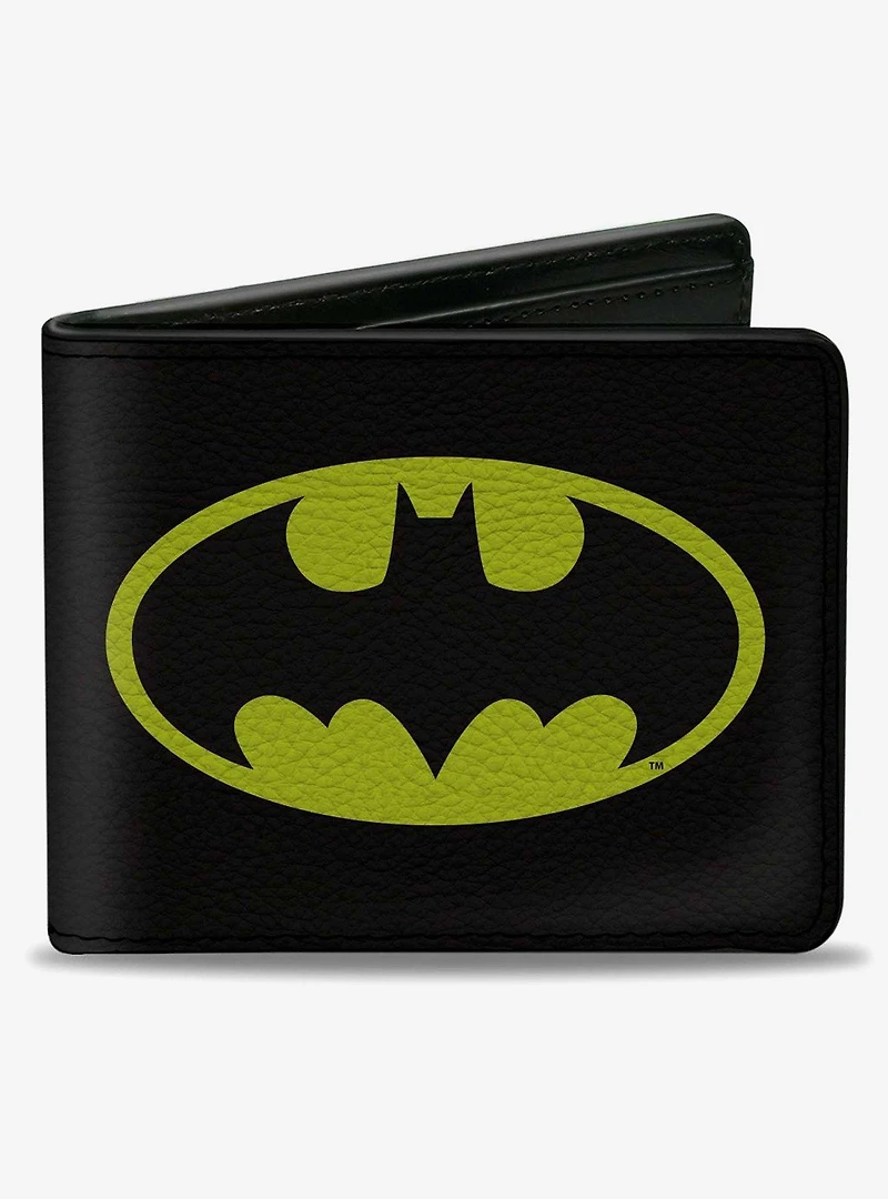 DC Comics Batman Bat Signal Logo Bifold Wallet