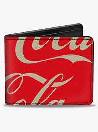 Coca-Cola Drink Coca Cola Close Up Bifold Wallet