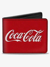 Coca-Cola Coca Cola Coke Script Logo Repeat Bifold Wallet