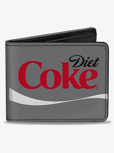 Coca-Cola Diet Coke Ribbon Logo Bifold Wallet