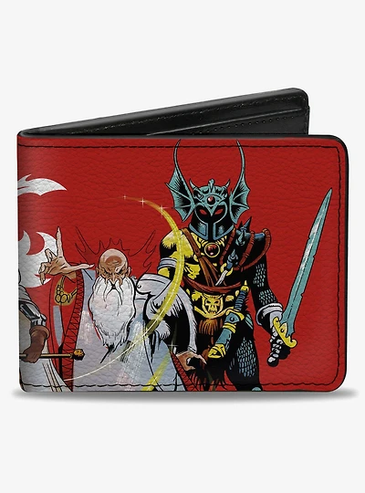 Dungeons & Dragons Dungeons and Dragons Action Figure Group and Ampersand Bifold Wallet