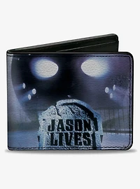 Friday the 13th Part VI Kill or Be Killed Movie Poster Title Bifold Wallet