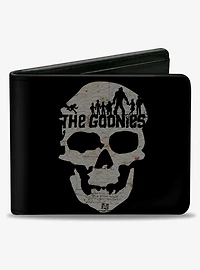 The Goonies One Eye Willy Skull Map Bifold Wallet