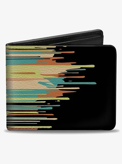 Nerf Text Splatter Bifold Wallet