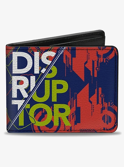 Nerf Disruptor Engage Collage Bifold Wallet