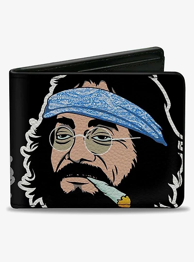 Cheech and Chong Homies in Dreamland Smoking Pose Bifold Wallet