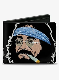 Cheech and Chong Homies in Dreamland Smoking Pose Bifold Wallet