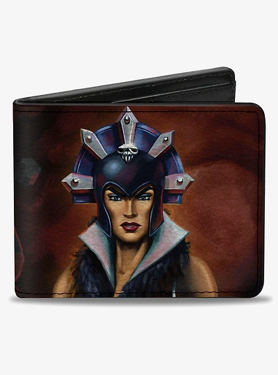Masters of the Universe Masters of the Universe Revelation Evil Lyn Pose and Logo Bifold Wallet