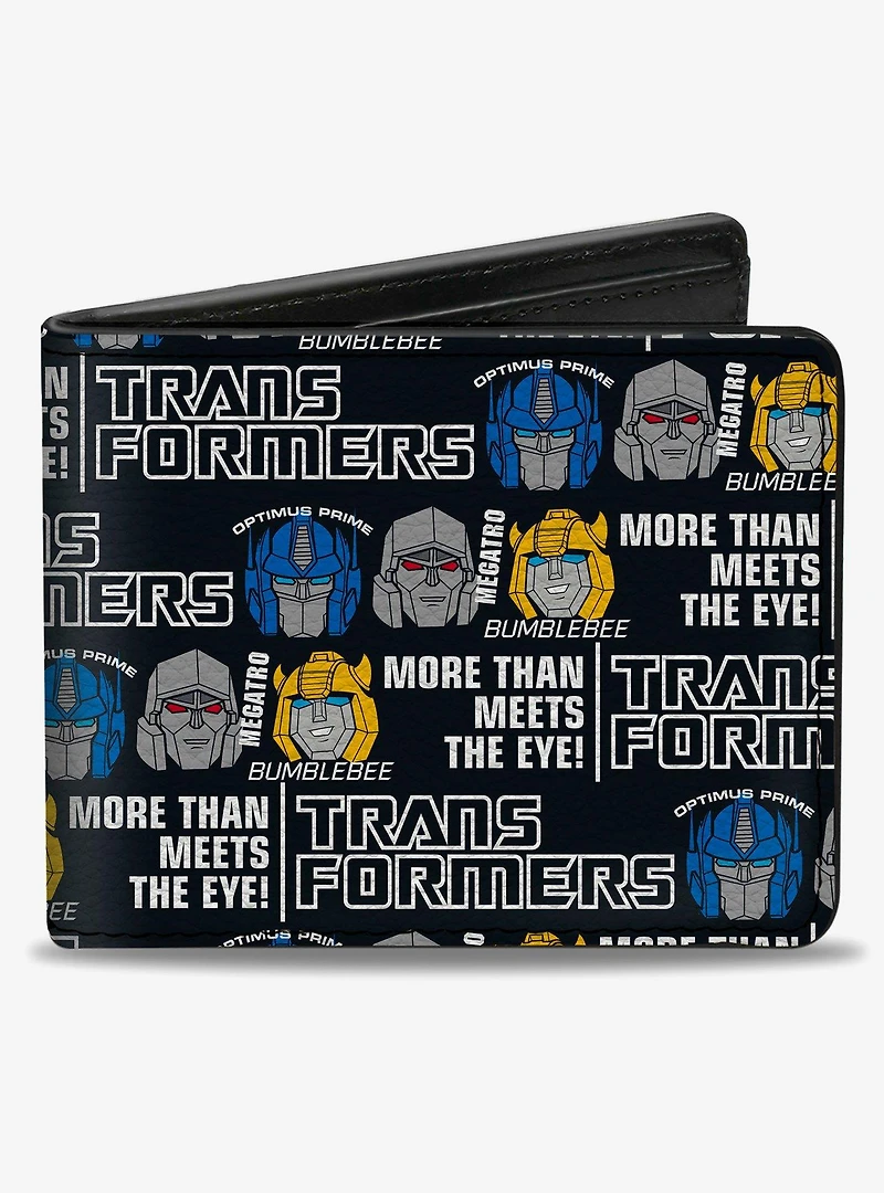 Transformers More Than Meets the Eye Characters Bifold Wallet
