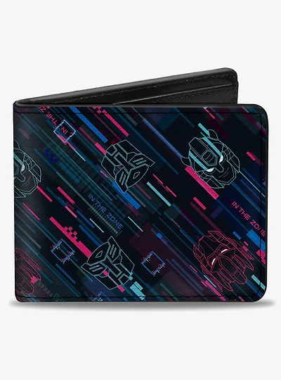 Transformers Autobots In the Zone Iconss Bifold Wallet