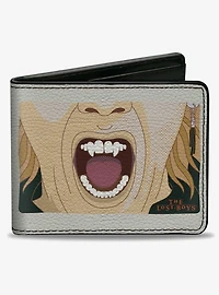 The Lost Boys David Fangs Character Close Up and Title Logo Bifold Wallet