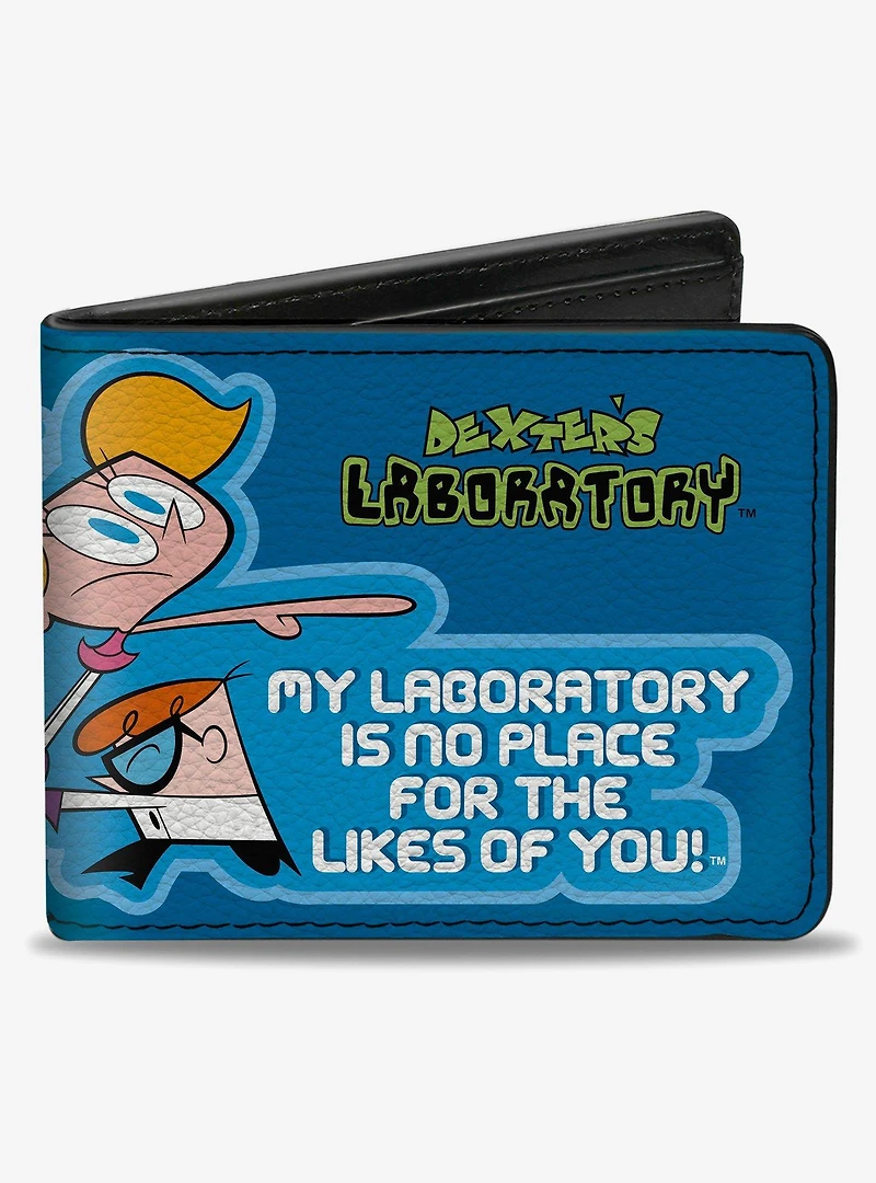 Dexter's Laboratory No Place For the Likes Of You Pose Bifold Wallet