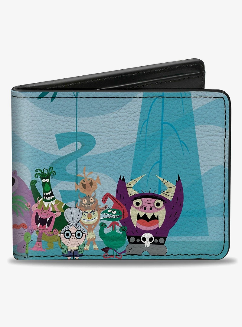 Fosters Home For Imaginary Friends Group Pose Bifold Wallet