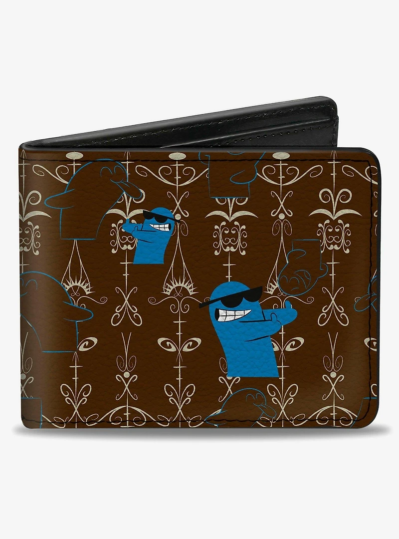 Fosters Home For Imaginary Friends Bloo Poses Bifold Wallet